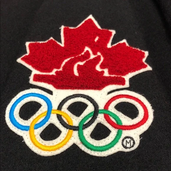 Vintage Roots 1998 Nagano Winter Olympics Team Canada Varsity Jacket – XL – Mint - Picture 11 of 16